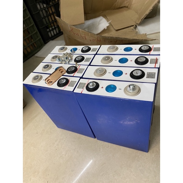 combo 8 pin lifepo4 3.2v 105Ah mới và tháo máy
