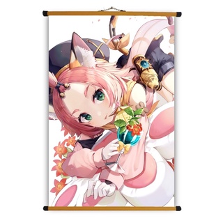 Poster Vải Diona Genshin Impact