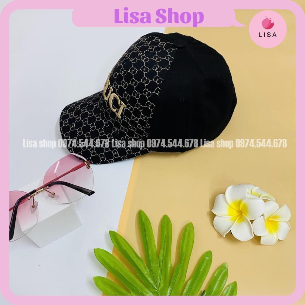 [HÀNG CAO CẤP] Mũ lưỡi trai, nón kết nam nữ thêu chữ thời trang phong cách cá tính Unisex Lisa, M31