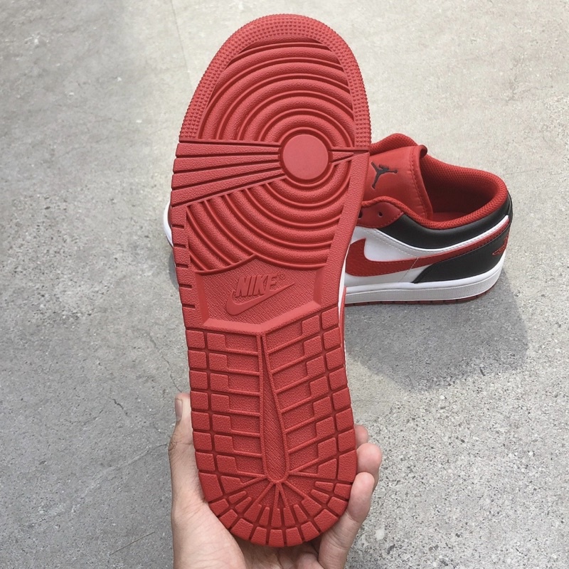 [Chính Hãng Authentic] Giày Jordan 1 Low ‘Bulls’ (553558-163) Màu đẹp, deal hot