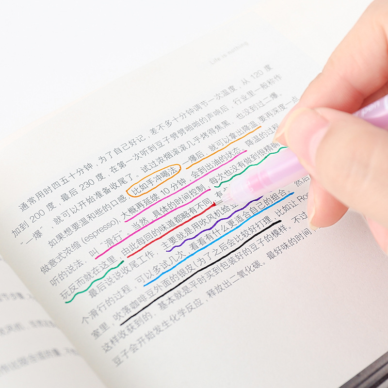 Bút mực gel ngòi 0.5mm nhiều màu sắc tùy chọn tiện lợi dành cho học sinh/ sinh viên