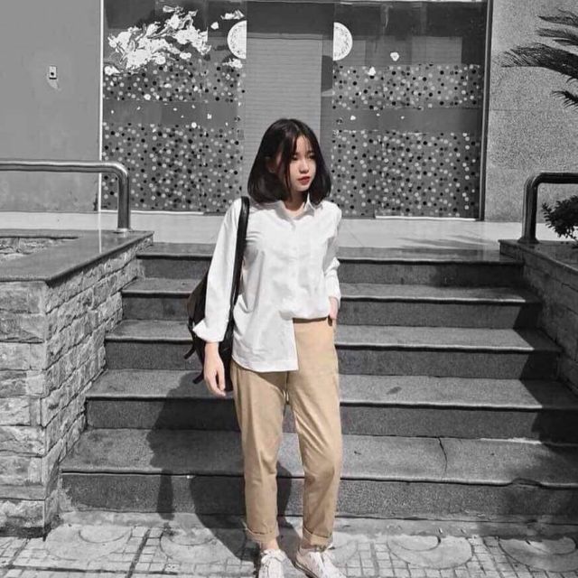 Quần baggy thô