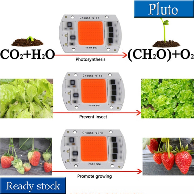 15W/20W/30W/50W LED COB Full Spectrum Plant Growth Lamp 380-840nm