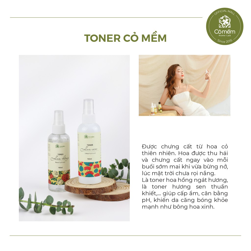 Xịt Khoáng Dưỡng Da Cho Bà Bầu - Toner Cỏ Mềm - Toner Chiết Xuất Từ Thiên Nhiên Dưỡng Da Mềm Mịn | BigBuy360 - bigbuy360.vn