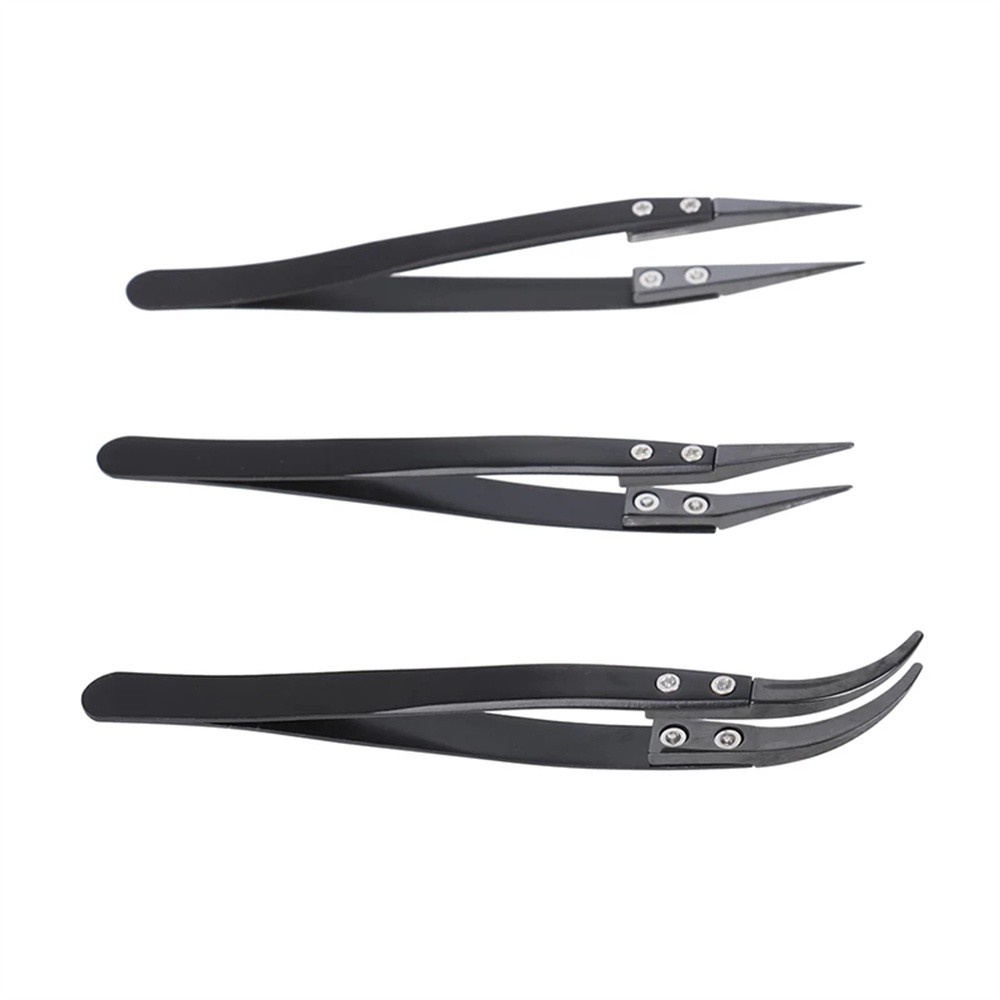 Nhíp Sửa Chữa Bằng Thép Không Gỉ Chịu Nhiệt Chống Tĩnh Điện