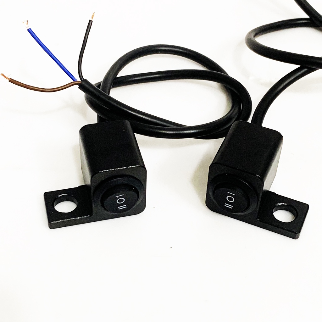Công Tắc Đèn Trợ Sáng 3 Chế Độ  Nhôm CNC Chống Nước