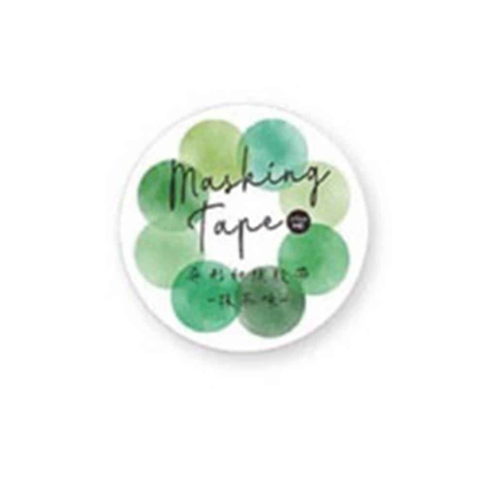 Cuộn băng keo giấy cứng họa tiết trái cây màu kẹo trang trí sổ tay thủ công bắt mắt