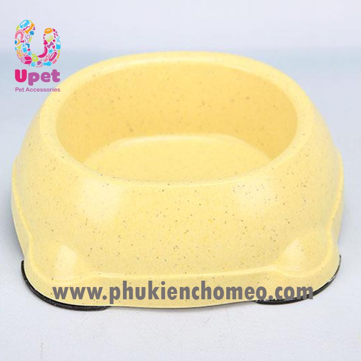 Bát/ Tô ăn Bobo 3101 chất liệu bamboo cao cấp dễ dàng vệ sinh, chống trượt, an toàn cho chó mèo ( màu ngẫu nhiên )