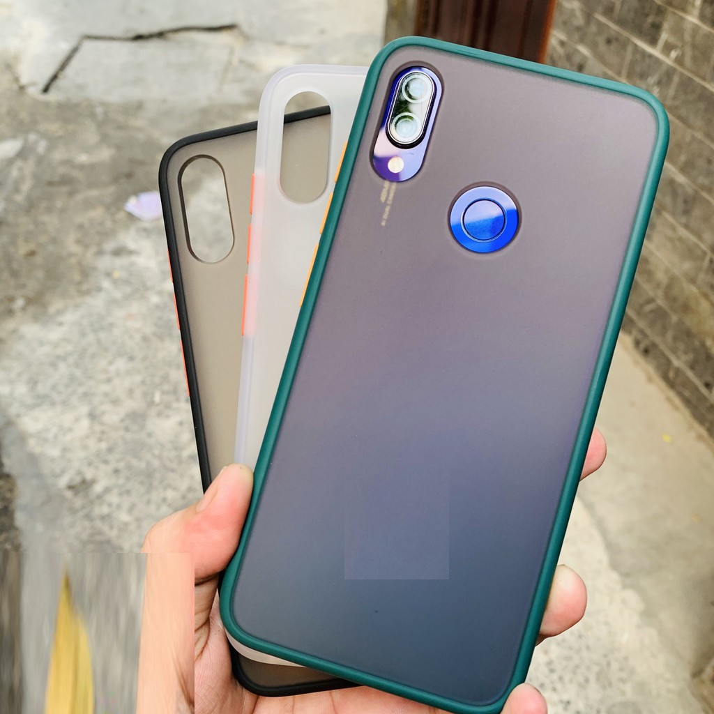 Ốp cao su non Huawei Nova 3i/Y9 2019/Y9 prime lưng nhám chống vám vân tay