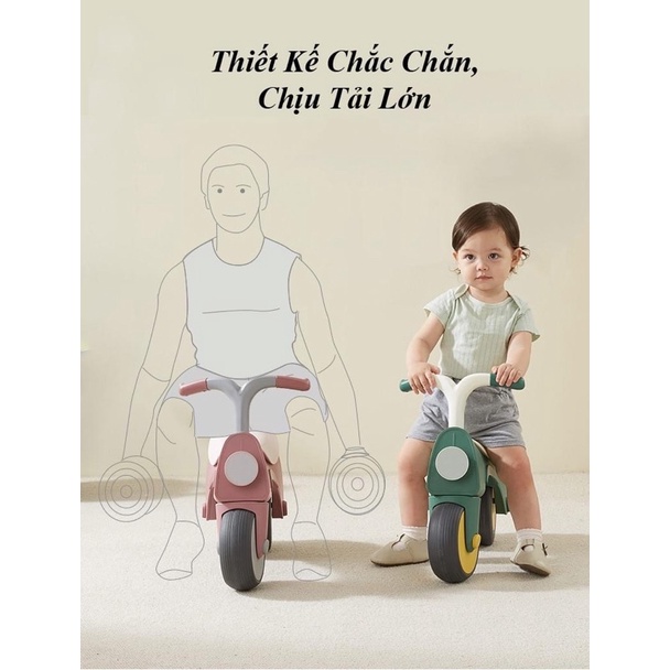 Xe chòi chân cho bé Kub, xe thăng bằng cho bé từ 1,5 tuổi trở lên, kiểu dáng sang chảnh và độc đáo của Kub