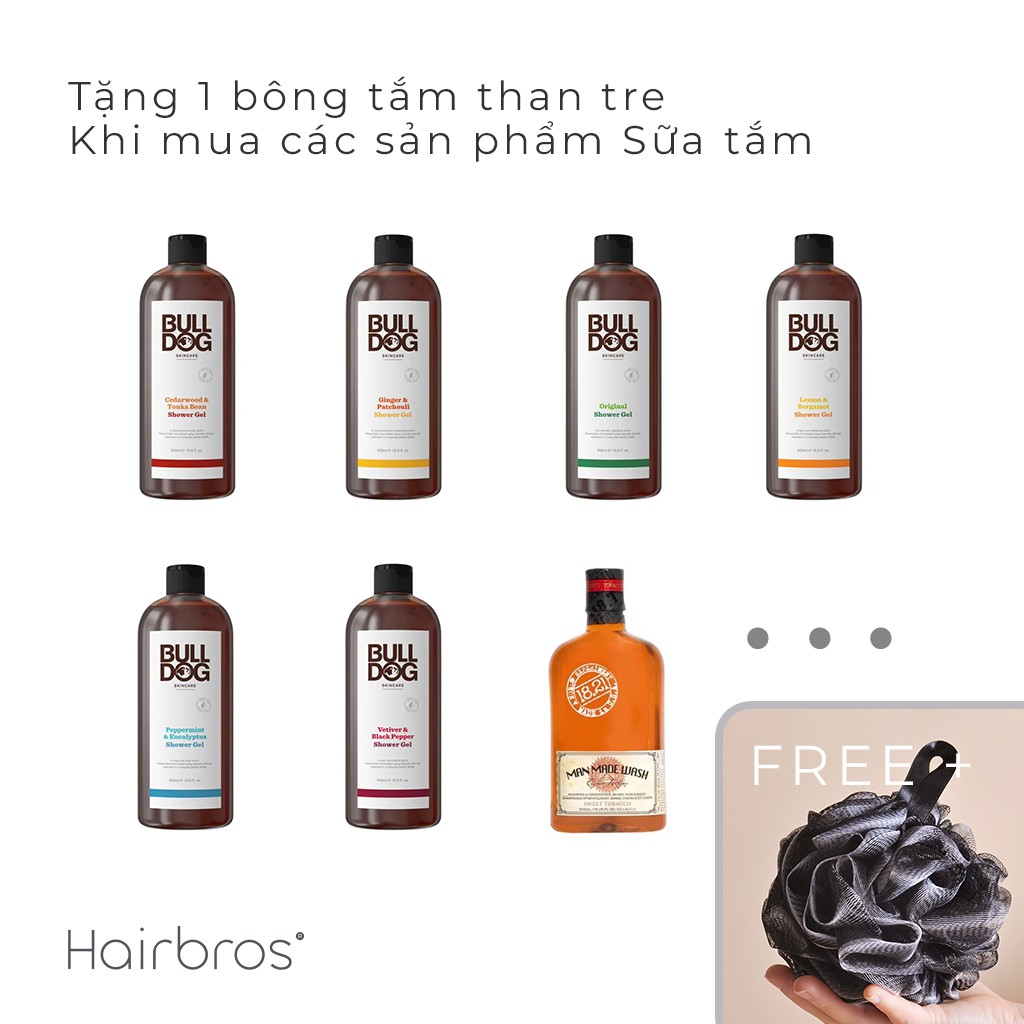 Dầu gội-Sữa tắm-Dầu xả 3in1 18.21 Man Made Wash -  - 532ml
