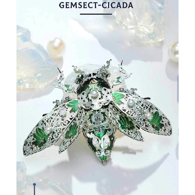 Mô Hình Lắp Ghép 3D Kim Loại bộ côn trùng trang sức hoàng gia