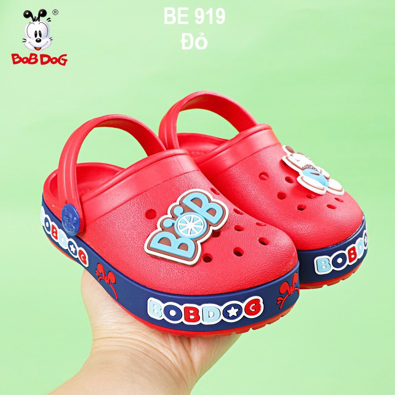 Dép sục cho bé BOBDOG BE919 sandal có quai đeo siêu nhẹ chống trơn trượt