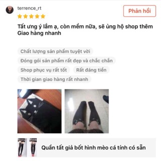 Quần tất giả bốt cá tính (Có sẵn)