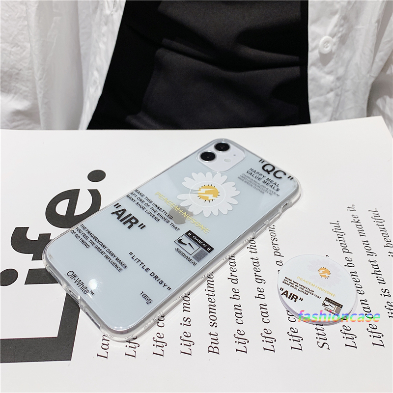 Ốp Lưng Họa Tiết Hoa Cúc Xinh Xắn Có Giá Đỡ Cho Redmi Note 9 8 7 5 4 4x 8 Pro 5 Pro 7 Pro 7s Redmi Poco X3 Nfc 9 9c Nfc 8 6a 5a 4a 8a Pro 8a 10x