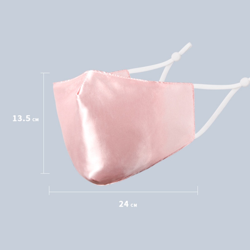 Khẩu Trang Cotton Lụa Lạnh Thoáng Khí Chống Bụi Chống Tia uv Có Thể Giặt Rửa Và Tái Sử Dụng Cho Nữ