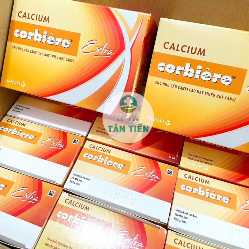 Canxi Corbiere Pháp hỗ trợ xương chắc khoẻ