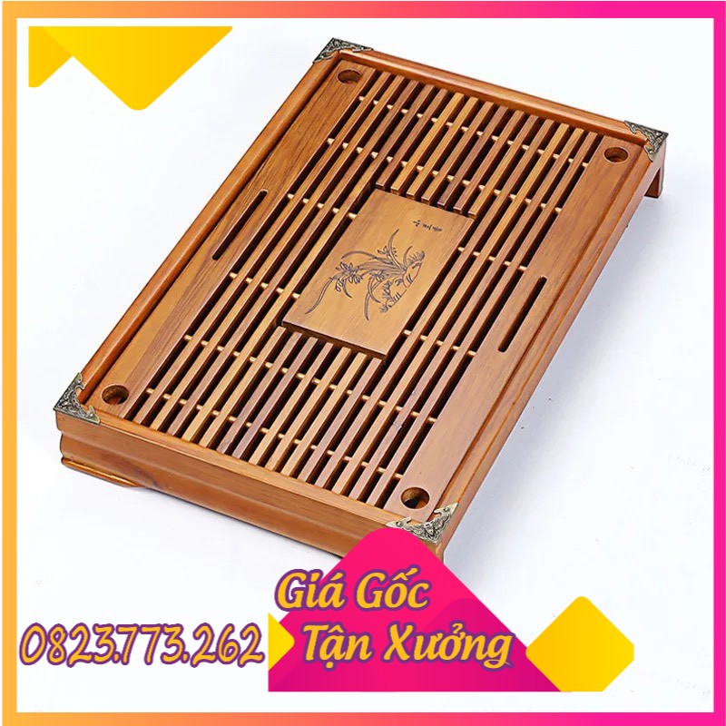 Khay Để Ấm Chén Bằng Gỗ