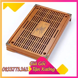 Khay để ấm chén bằng gỗ