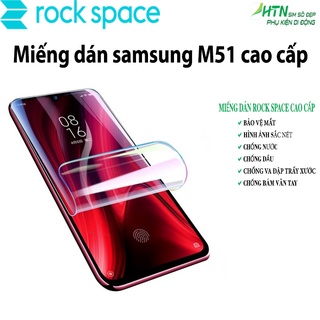 Miếng dán PPF samsung M51 cao cấp rock space dán mặt trước/ mặt sau lưng bảo vệ mắt, tự phục hồi vết xước,...