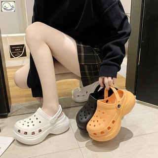 Dép sục nữ,dép sục cross cao cấp độn đế 6cm siêu nhẹ siêu cute