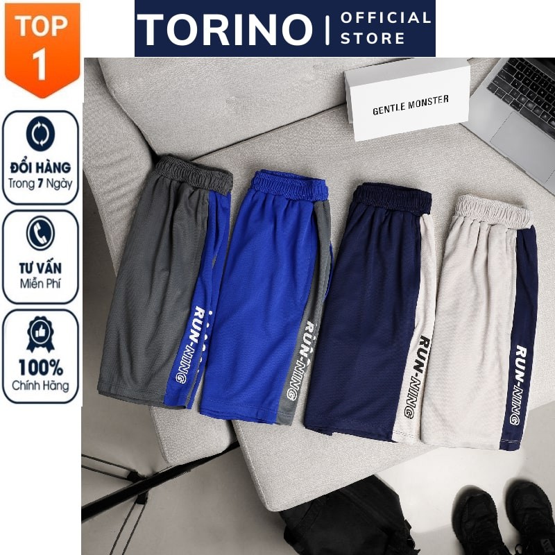 Quần short nam 𝐑𝐔𝐍𝐍𝐈𝐍𝐆, quần đùi nam thể thao, chạy bộ tập gym chất vải Cotton Thái co giãn thoáng mát