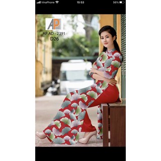 Vải áo dài in hoa