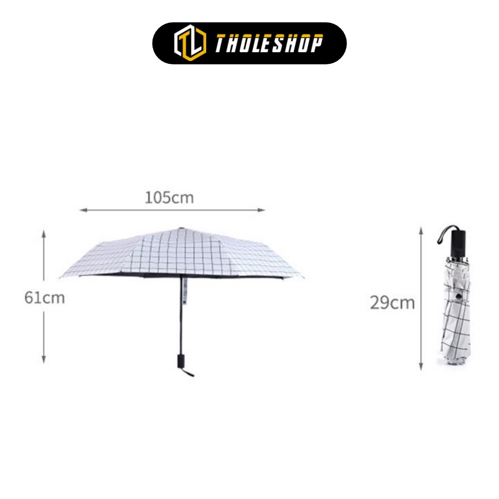 Dù Đi Mưa - Ô Gấp Gọn Đi Mưa, Đi Nắng Mini Chống Tia UV, Chống Thấm Nước Tốt 9437
