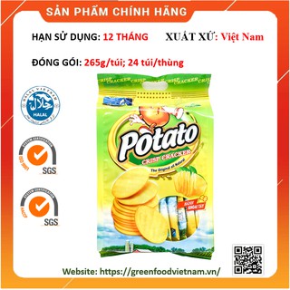 Bánh quy khoai tây Potato Cracker 265g