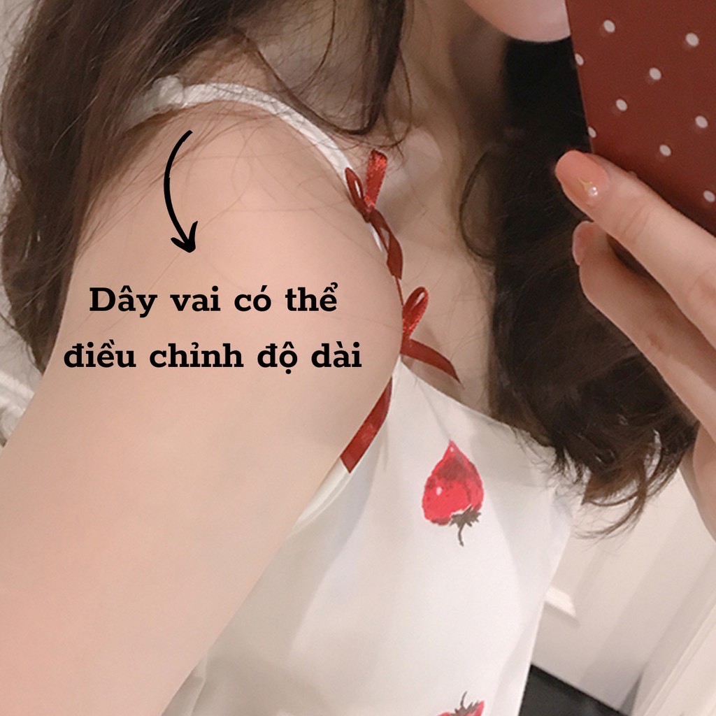 Váy Nữ ❤️FREESHIP❤️ Váy Hai Dây Gợi Cảm Sexy Có Đệm Ngực Đuôi Váy Xếp Ly ( tặng kèm bịt mắt ) mẫu DAY2