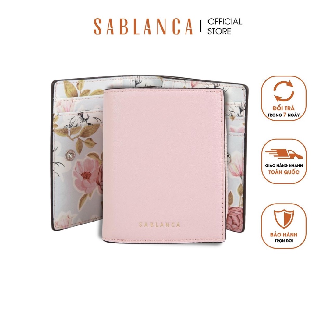 Ví cầm tay họa tiết hoa đa năng - Sablanca 5052WA0147