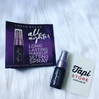 Xịt giữ makeup Urban Decay all nighter long lasting makeup setting spray