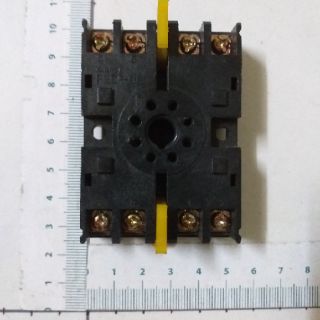 Chân đế relay thời gian timer OMRON PF113A 11 chân tròn