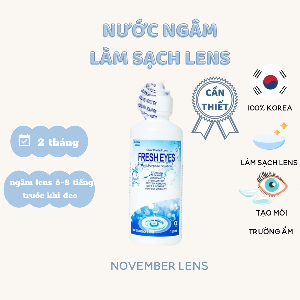 Nước ngâm làm sạch kính áp tròng