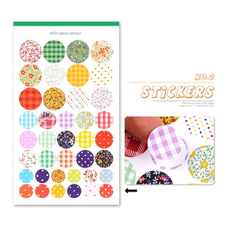 COmbo 6 tờ Sticker Deco vintage