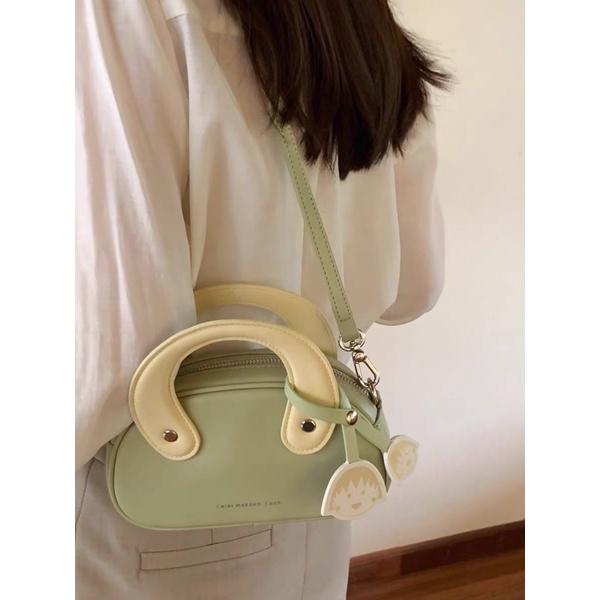 Túi trống 𝗡𝗿𝗲𝘁𝗿𝗼 𝗠𝗮𝗿𝘂𝗸𝗼 tặng kèm tag Chibi