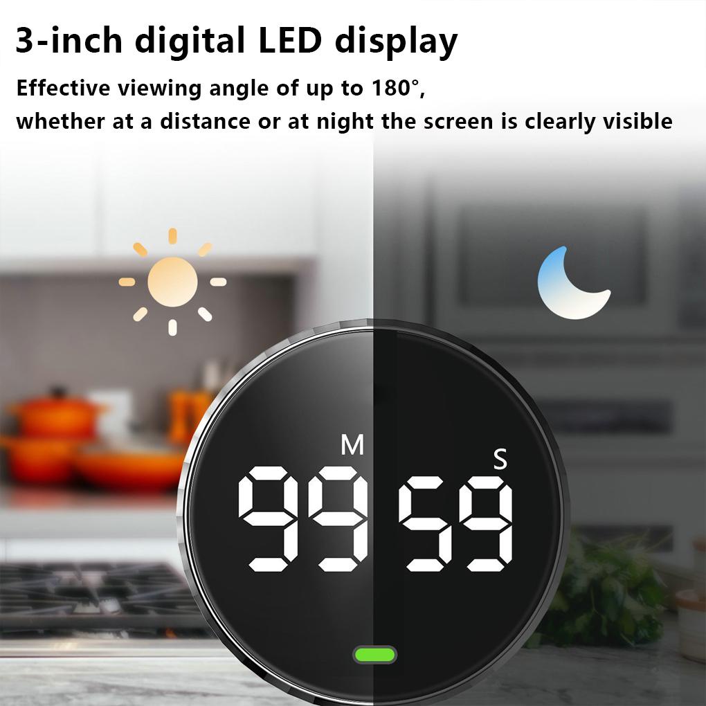 Đồng Hồ Hẹn Giờ Kỹ Thuật Số 3 Mức Độ Tiện Dụng Cho Nhà Bếp