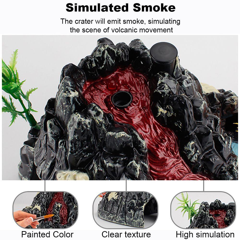 CONOPERY Mô Hình Núi Lửa Phun Sương Có Đèn Đỏ Giáo Dục Khoa Học Cho Bé