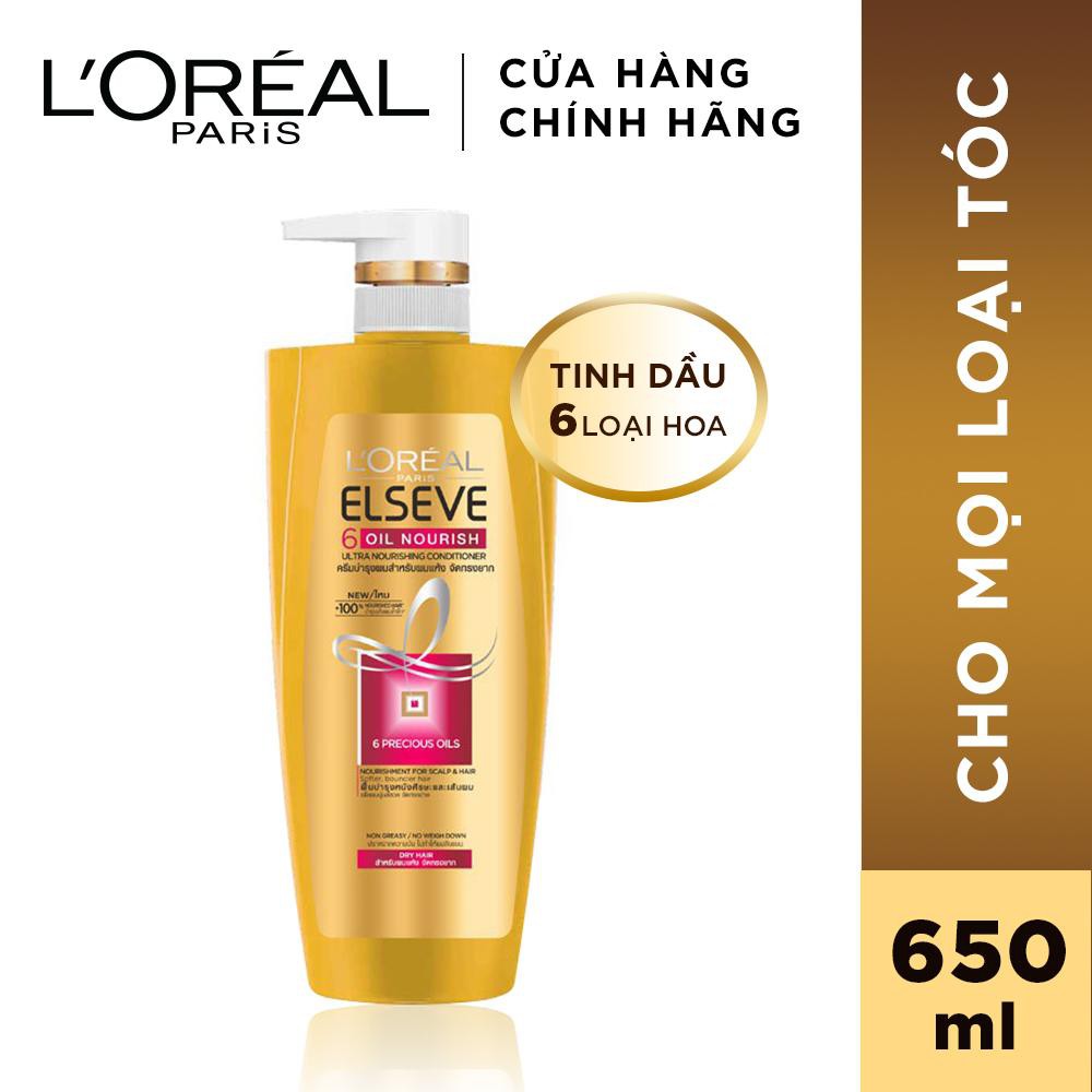 Dầu Gội - Dầu xả Tinh Dầu Hoa Tự Nhiên L'Oréal Paris