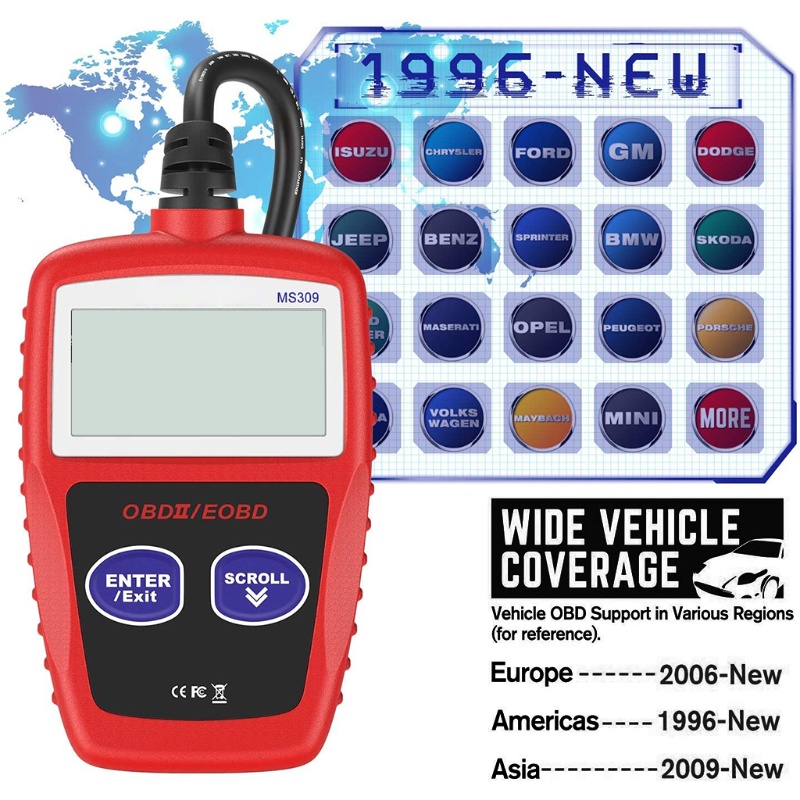 Thiết Bị Chẩn Đoán Lỗi Ô Tô MS309 OBD2
