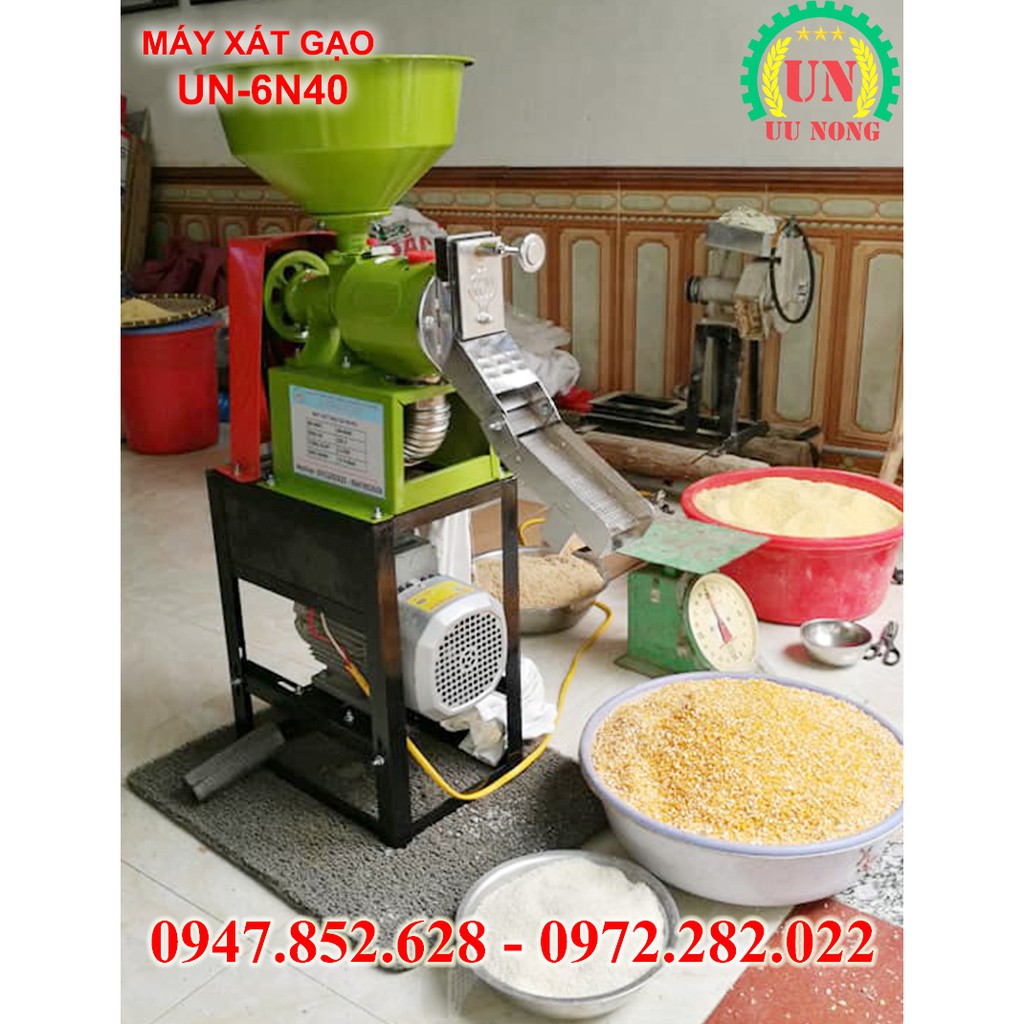 Máy xay xát lúa gạo mini tốt nhất - Gạo trắng - Sạch - Đẹp không bị nát gạo - thiết kế mới