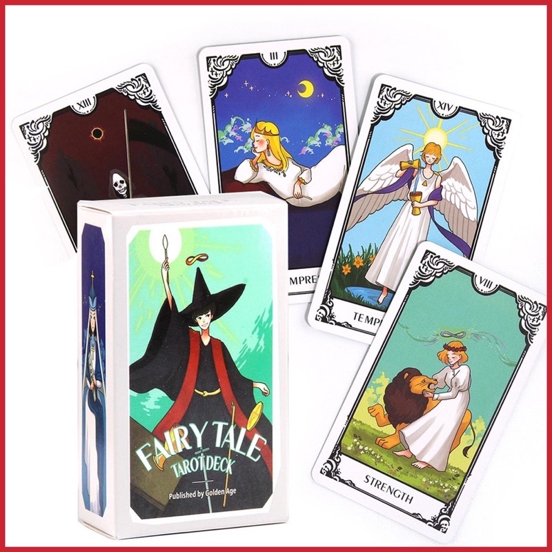 Bài Fairy Tale Tarot Deck cơ bản cho người mới học, 78 lá + bonus 16 lá tặng thêm