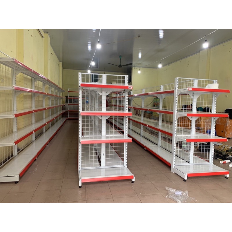 Kệ để hàng 2 mặt ( Cao 1m5 x Dài 2m7 )