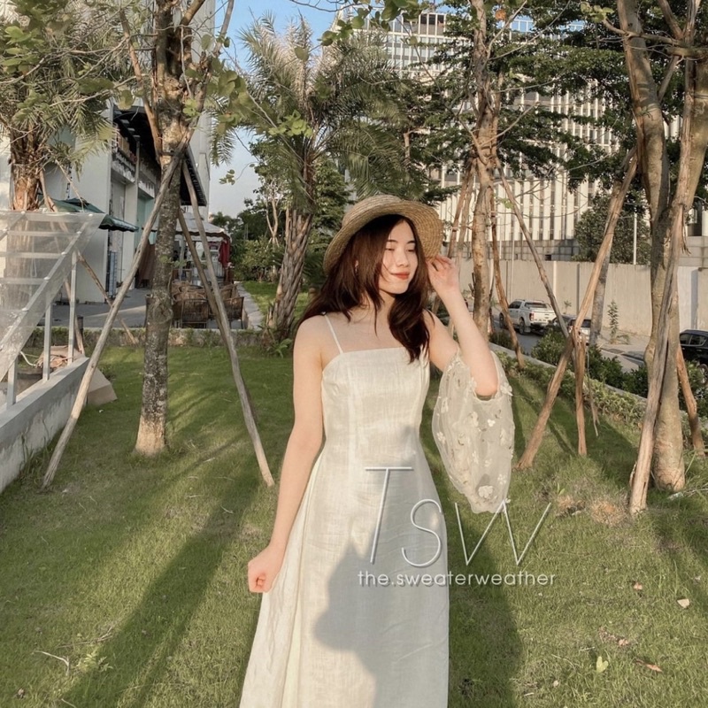 Váy 2 dây trơn, đầm 2 dây đũi xước cực xinh - Xưởng May Hạnh Hồng | BigBuy360 - bigbuy360.vn