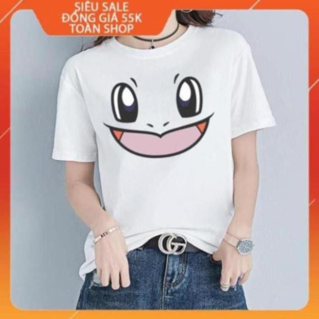 [] Áo thun nam nữ in đôi mắt pokemon, đôi mắt anime, áo thun pokemon-007