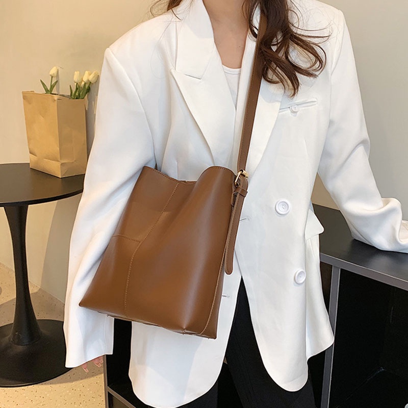 IELGY Túi Đeo Vai Thời Trang retro Cao Cấp Dễ Phối Đồ Cho Nữ