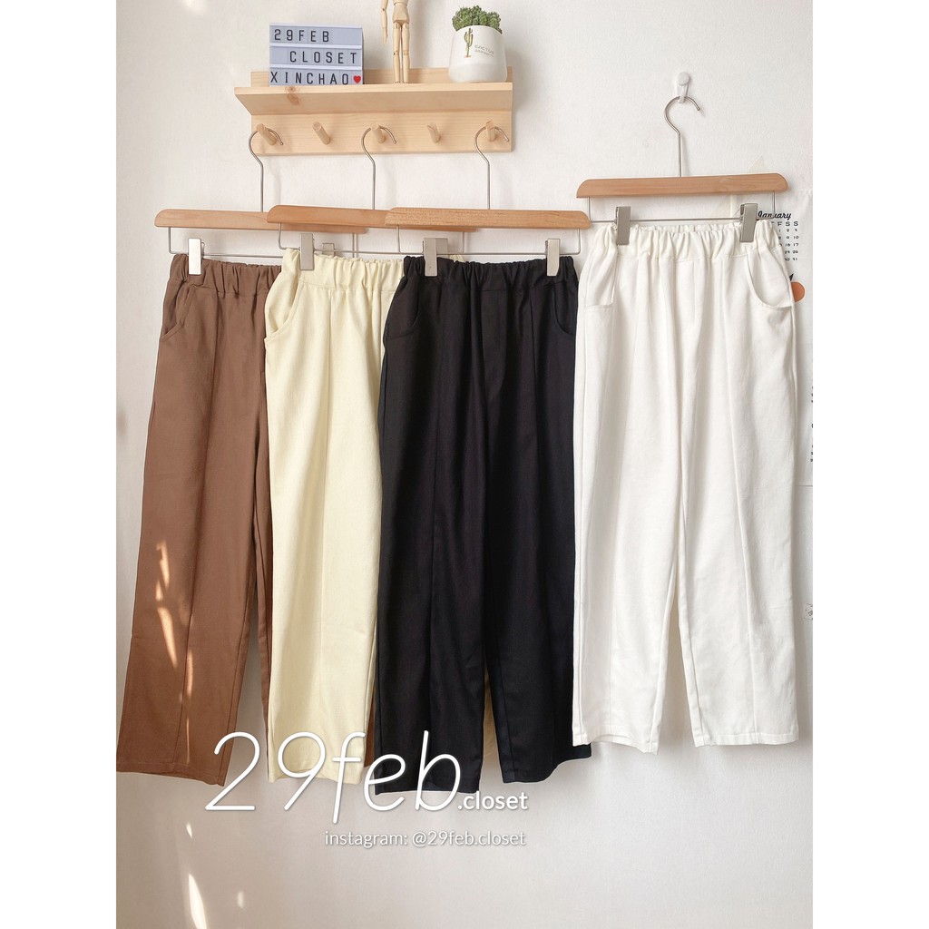 [Mã FADIRECT20 giảm 20K đơn 150K] Quần suông gân kaki (Ảnh thật) | BigBuy360 - bigbuy360.vn