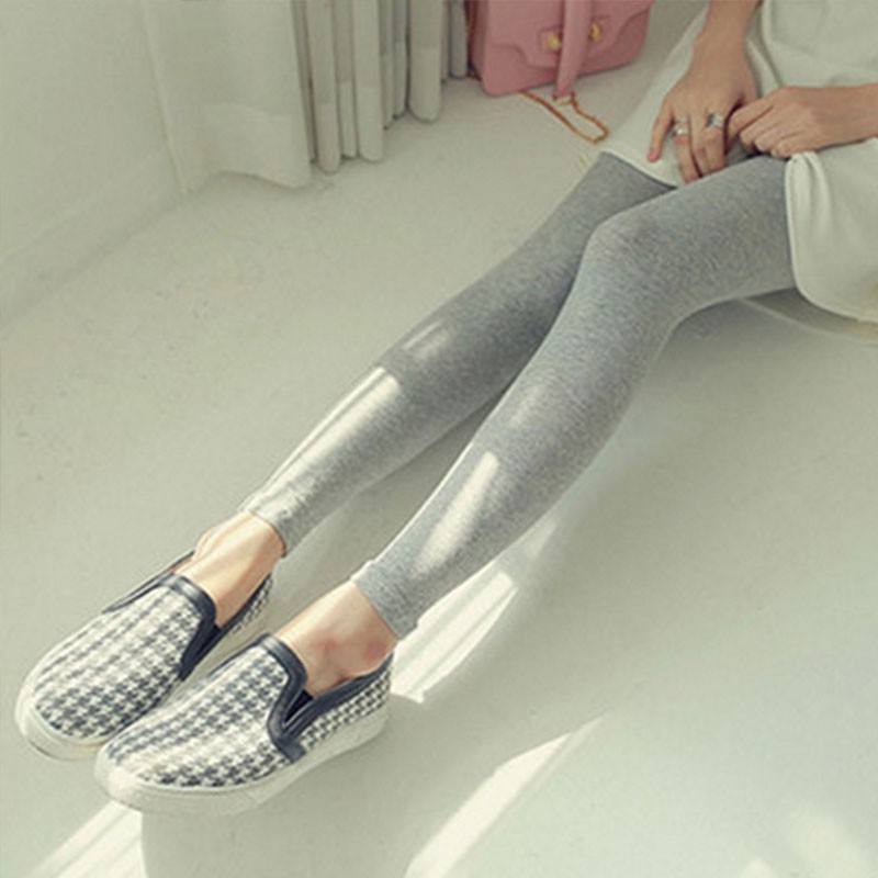 Quần legging lửng lưng cao chất liệu co giãn thoải mái | BigBuy360 - bigbuy360.vn