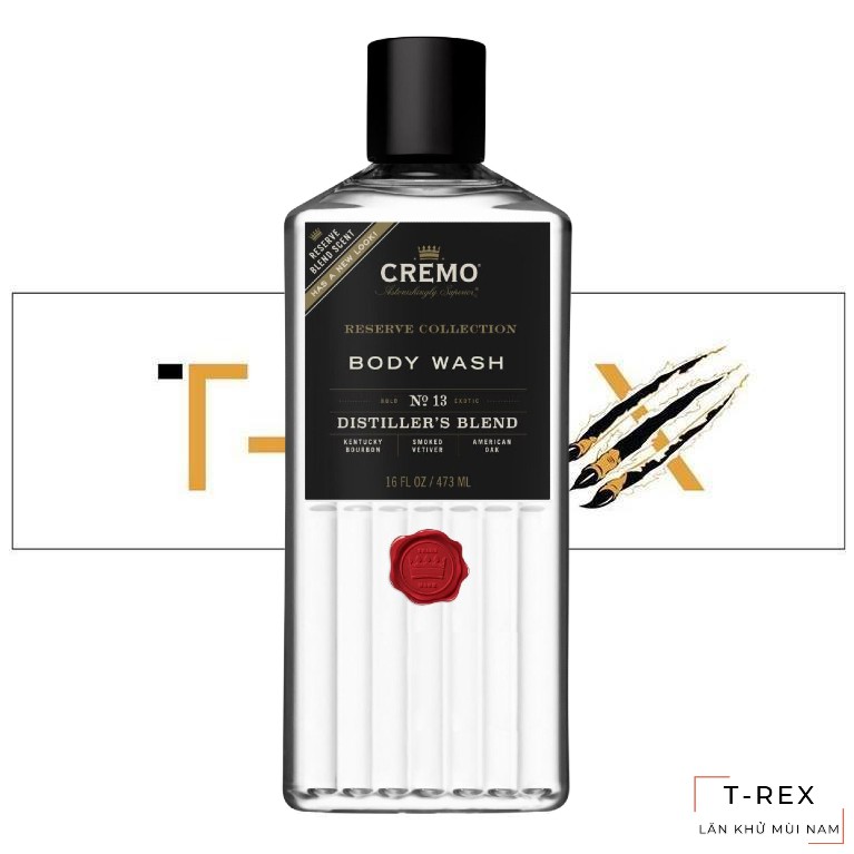 [Hàng Xịn] Sữa Tắm Cremo Reserve Collection Body Wash Distiller's Blend 473ML