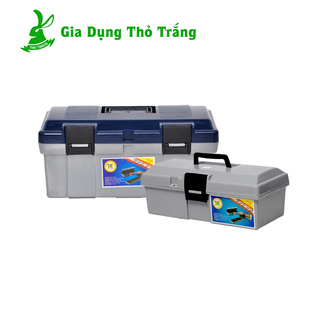 Hộp đựng dụng cụ có hai size lớn nhỏ nhựa Hiệp Thành